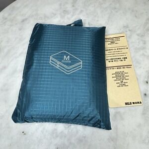 NWT- MUJI Polyester foldable sorting case Double type medium‎ size